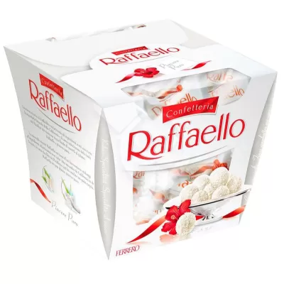 Рафаэлло коробка: Конфеты Рафаэлло коробка 150г